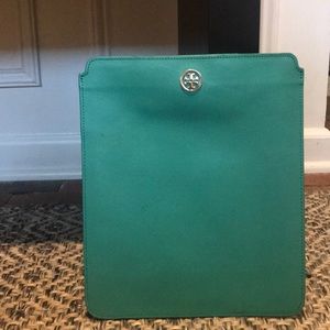 Tory Burch Turquoise Tablet Holder